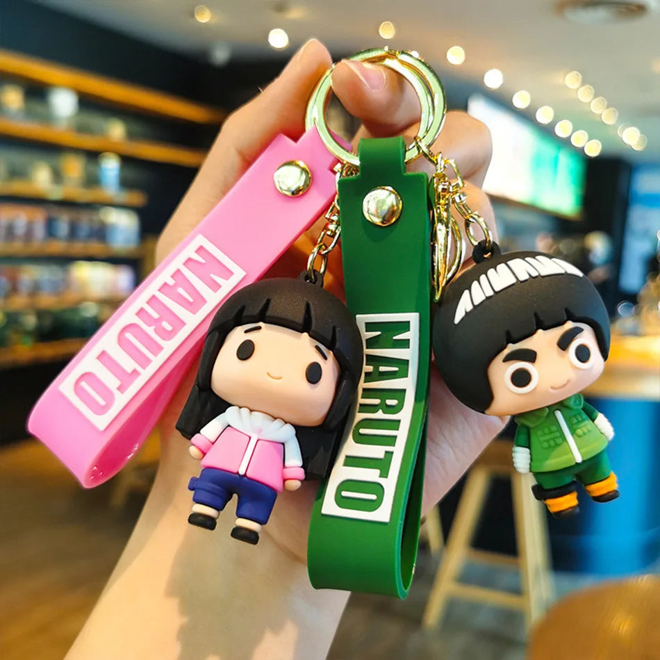 Naruto Keychain Collection—stylish PVC keyrings