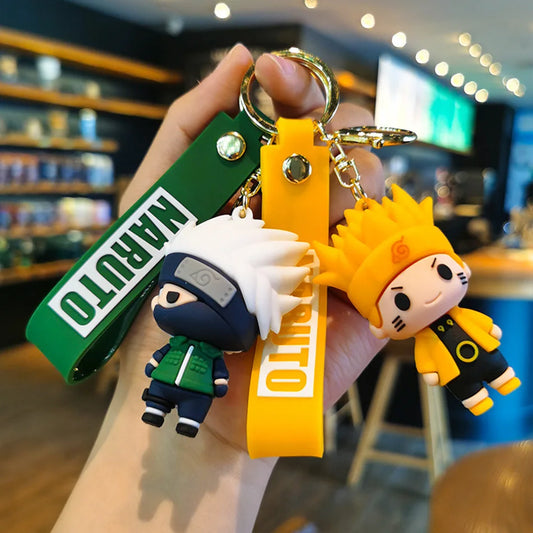 Naruto Keychain Collection—stylish PVC keyrings